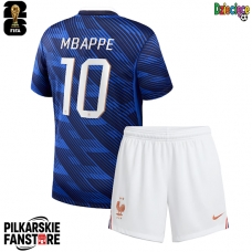 Tanie Strój piłkarski Francja Kylian Mbappe #10 Koszulka Podstawowej dla dziecięce MŚ 2026 Krótkie Rękawy (+ szorty)